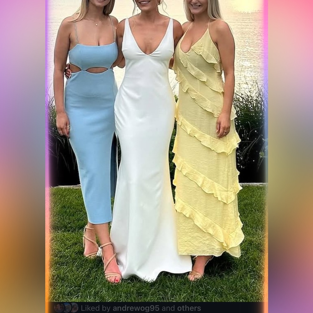 Hello Molly WHAT A BEAUTY MAXI DRESS YELLOW - Picture 5 of 7